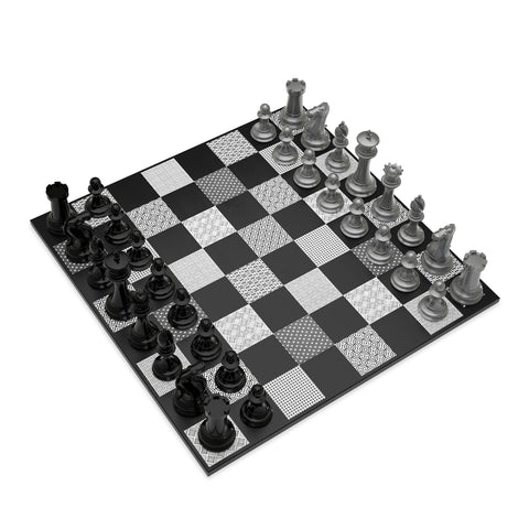 Neochess x Tunde Onakoya Special Edition, Steel