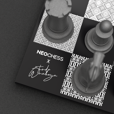 Neochess x Tunde Onakoya Special Edition, Steel