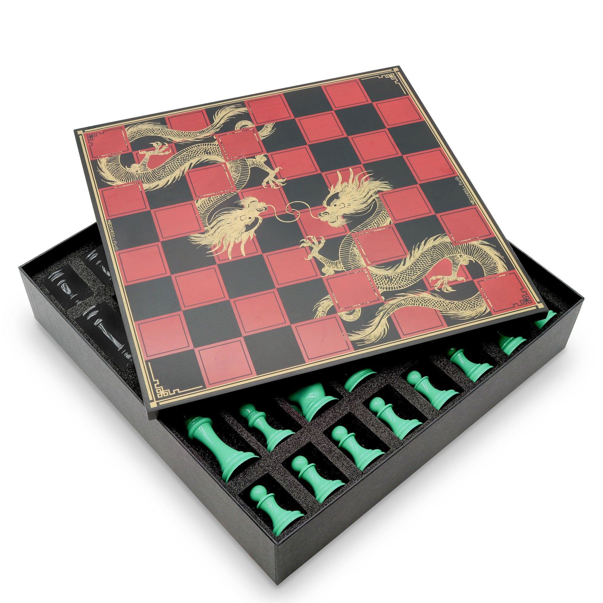 Neochess x Nemo Zhou : Chinese Dragon - Luxury Chess Set