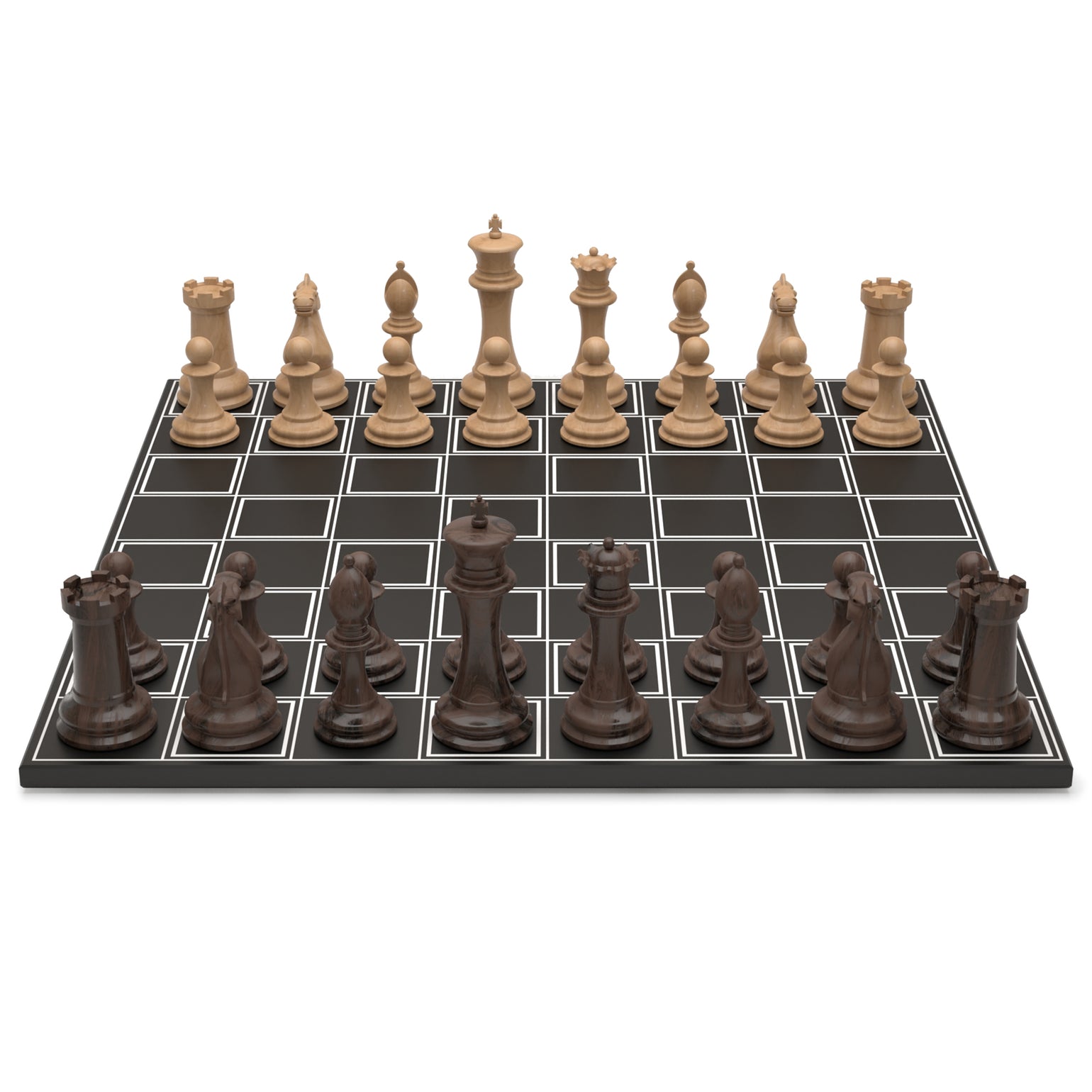 Neochess Wooden Series: Light Wood vs. Dark Wood - Luxury Chess Set